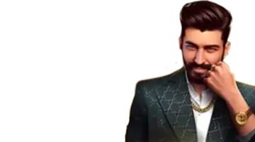 Промо-изображение бесплатных вращений в Онлайн-казино Вавада, где элегантный мужчина в зелёном костюме приглашает игроков воспользоваться бонусами.